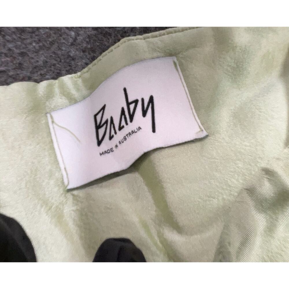 Strapless Midi Dress in Pale Green - Picture 5 of 7